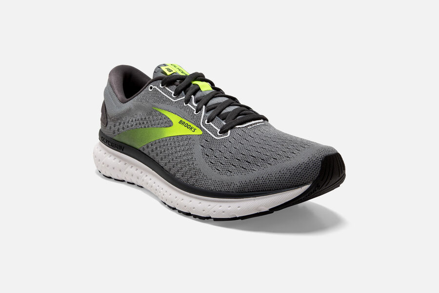 Brooks Glycerin 18 Road Running Shoes Mens - Grey - DKTCG-2153